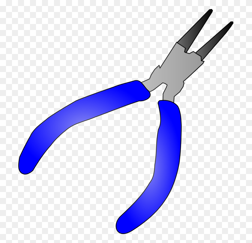 717x750 Needle Nose Pliers Hand Tool Slip Joint Pliers - Slip Clipart
