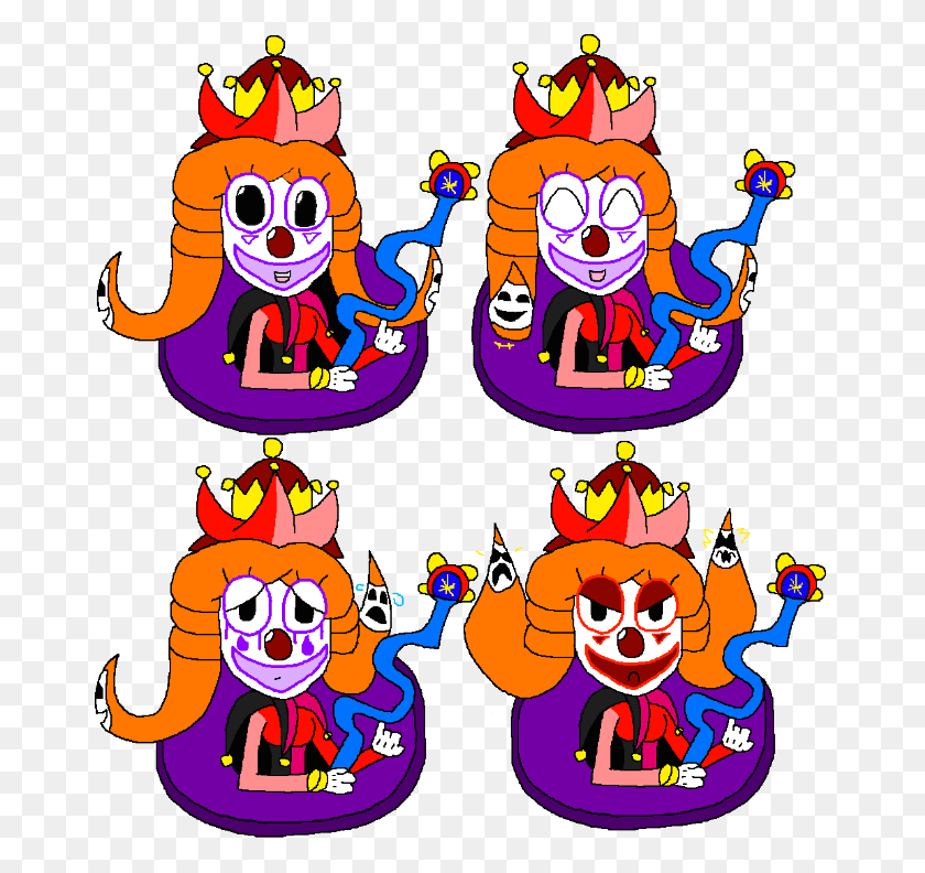670x732 Nefarious Princess Merrygold Expressions - Happy Thanksgiving Animated Clip Art
