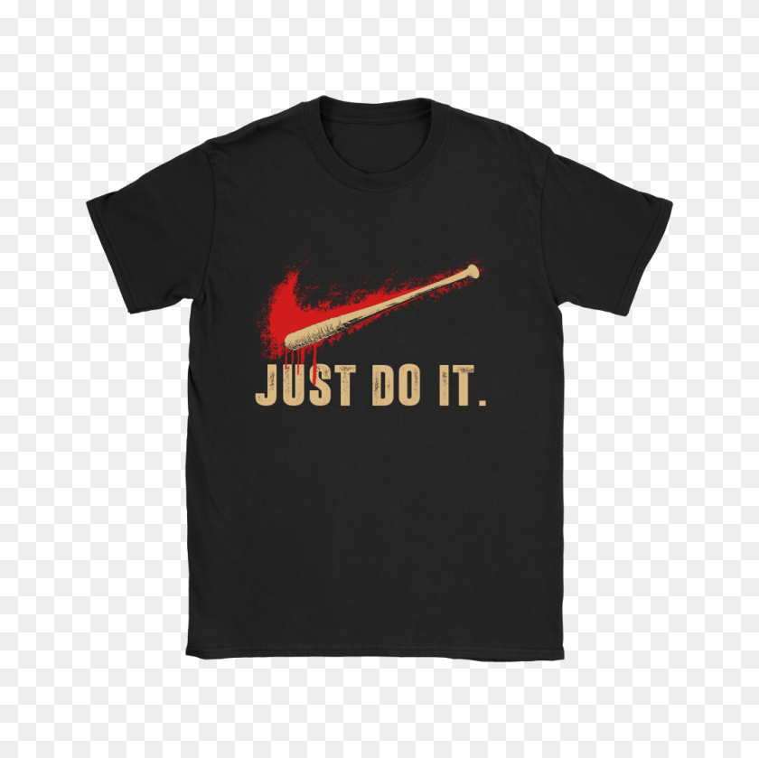 1000x1000 Negan Just Do It The Walking Dead Camisetas Teeqq Store - Negan Png