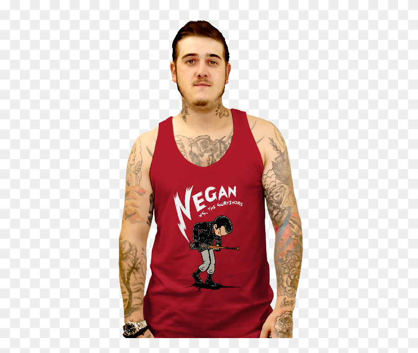 650x650 Negan T Shirt The Walking Dead T Shirt Shirtpunch! - Negan PNG