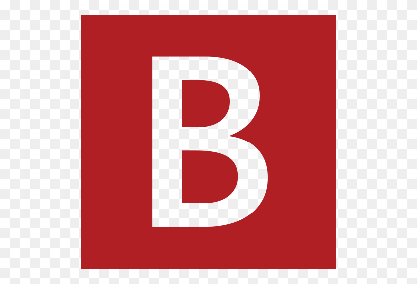 512x512 Латинская Заглавная Буква B С Отрицательным Квадратом Emoji Для Facebook, Электронная Почта - B Emoji Png