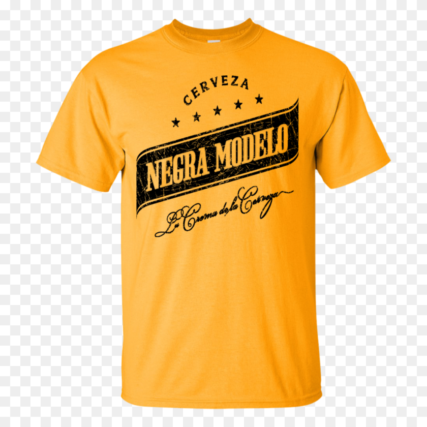 1024x1024 Negra Modelo Beer T Shirt Custom Designed Black Worn Label Pattern - Modelo Beer PNG