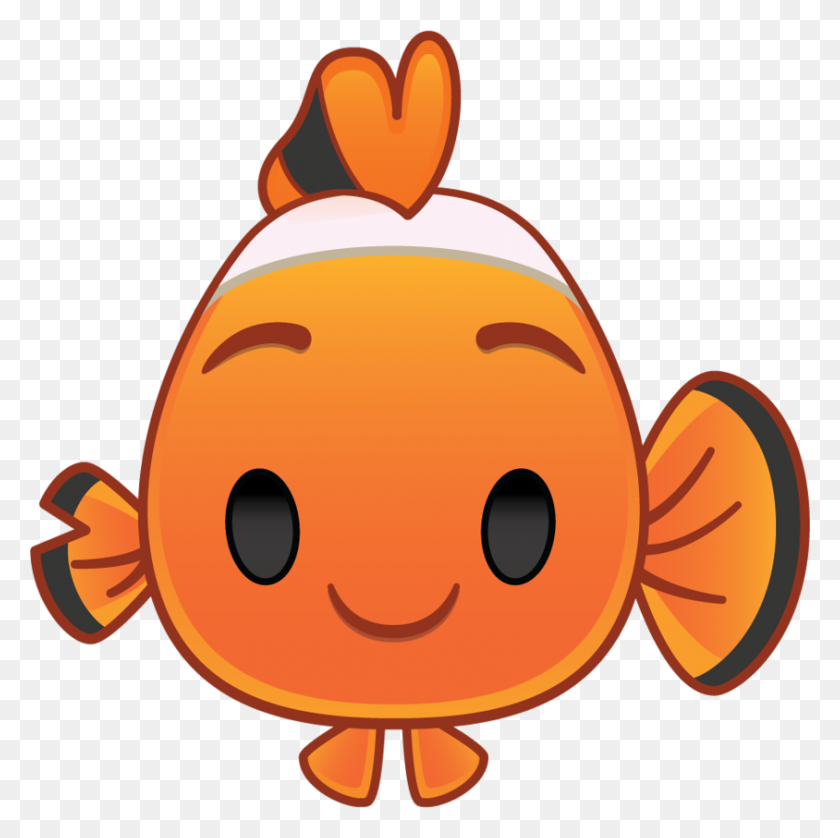 844x842 Nemo Disney Emoji Blitz Wiki Fandom Powered - Finding Nemo Clipart