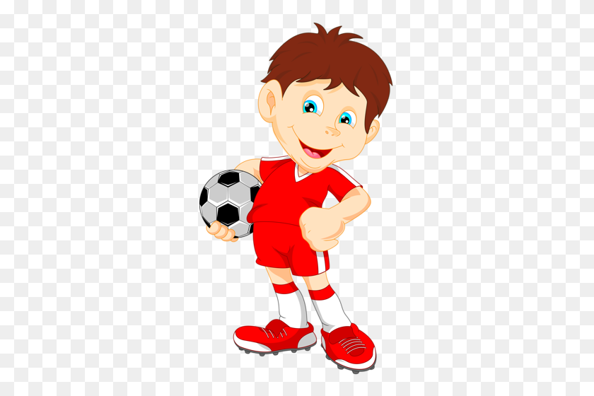 275x500 Nens Esport - Girl Soccer Player Clipart