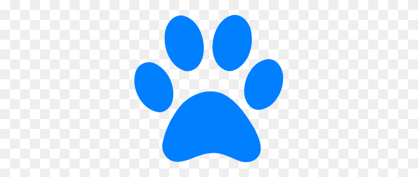 299x297 Neon Clipart Dog Paw - Dog Paw PNG