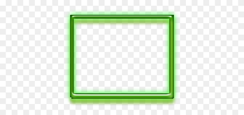 400x338 Neon Clipart Frame - Stage Lights Clipart