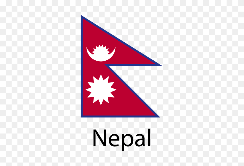 512x512 Государственный Флаг Непала - Флаг Непала Png