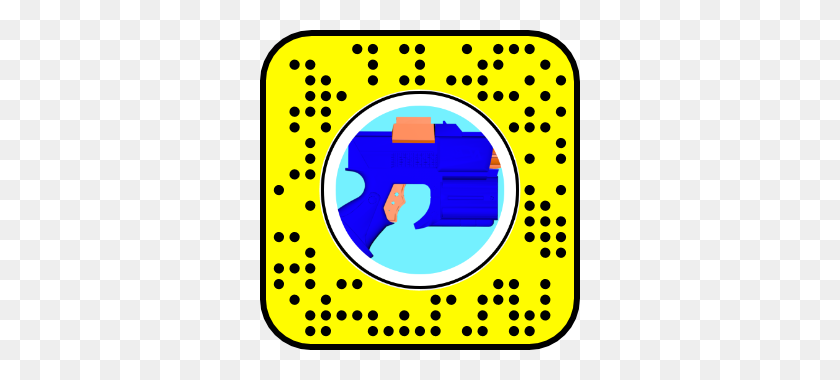 320x320 Nerf Gun With Hit Marker Lens - Hit Marker PNG
