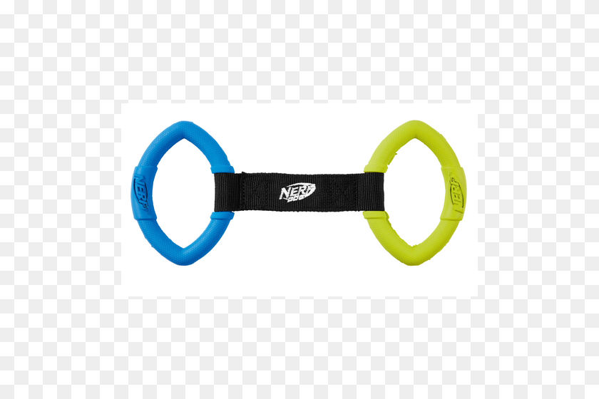 500x500 Nerf Ring Tuff Tug For Dogs, Bluegreen Lidl Us - Nerf PNG