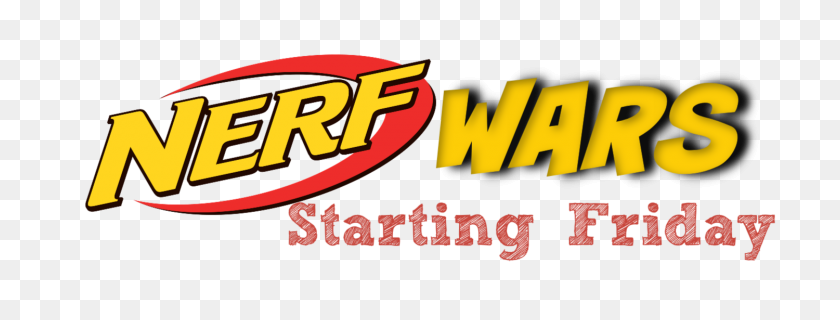 1500x500 Nerf Wars - Logotipo De Nerf Png