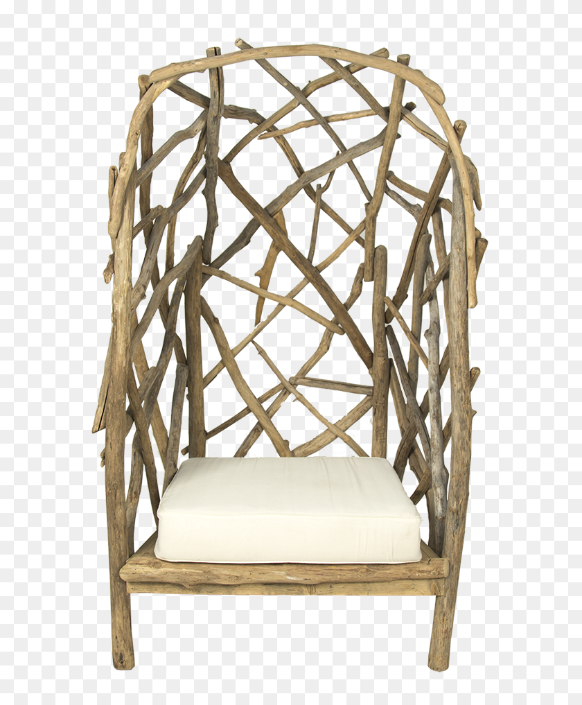 600x957 Nest Driftwood Chair Event Design Decor Eclectic Hive Co Ut - Driftwood PNG