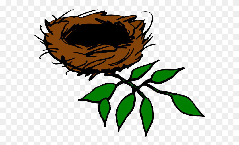 600x452 Nest In Tree Clipart Clip Art Images - Rosemary Clipart