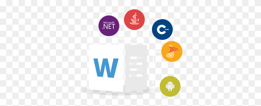 335x283 Net Java Android Sharepoint Apis For Word Document Formats - Family Word PNG