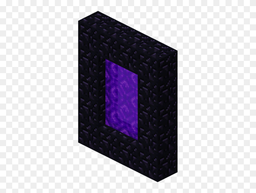 338x574 Nether Portal Official Minecraft Wiki - Portal PNG