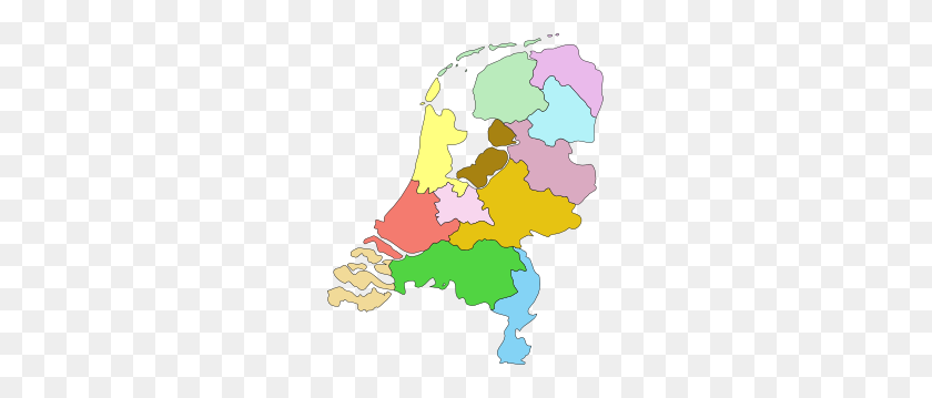 249x299 Netherland Nederland Map Clip Art Free Vector - Netherlands Clipart