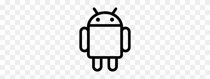 256x256 Сеть Android Os, Защищенная Авторским Правом Значок, Набор Иконок Для Ios - Значок Android В Формате Png