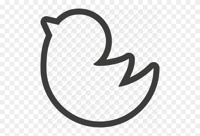512x512 Сеть, Социальные Сети, Значок Twitter - Белый Логотип Twitter Png
