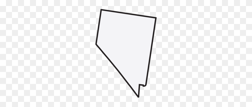 204x297 Nevada Tilted For Map Clip Art - Nevada Clipart