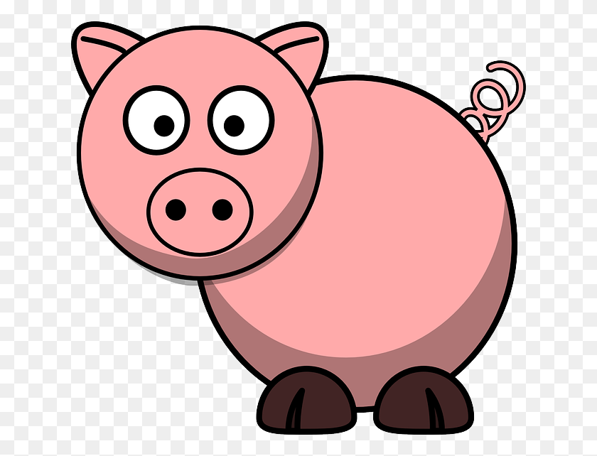 640x582 Never Kiss A Pig Funny Things Kids Say - Pig Butt Clipart