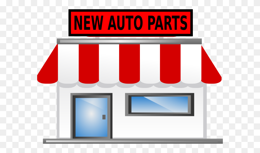 600x436 New Autoparts Store Clip Art - Auto Parts Clipart