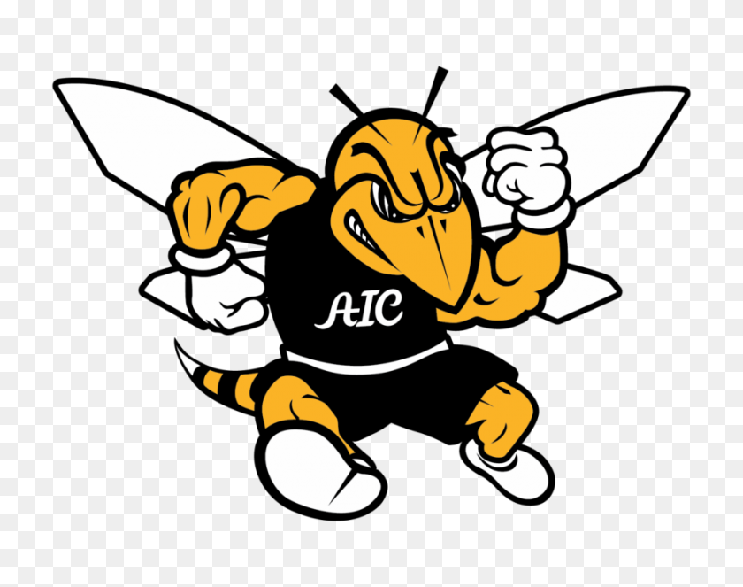900x696 New Beginnings For Aic Track And Field Freshmen Aic Yellow Jacket - Track And Field PNG