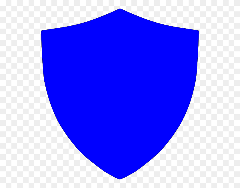 552x598 New Blue Crest Shield Png, Clip Art For Web - Shield Clipart Transparent