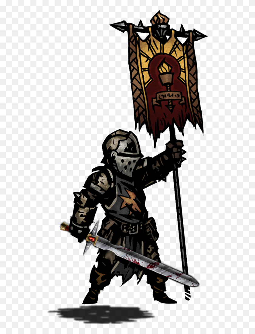 534x1039 New Crusader Skin And New Sword - Darkest Dungeon PNG