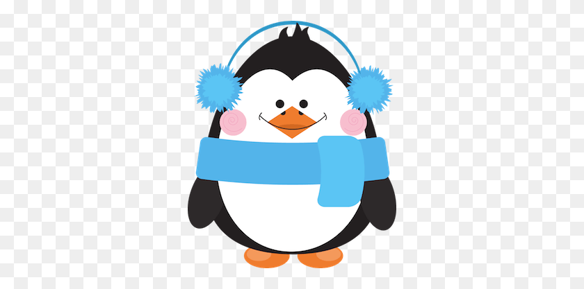 300x357 New Cute, Colorful Penguin Clipart Grade Onederful Designs - Earmuffs Clipart