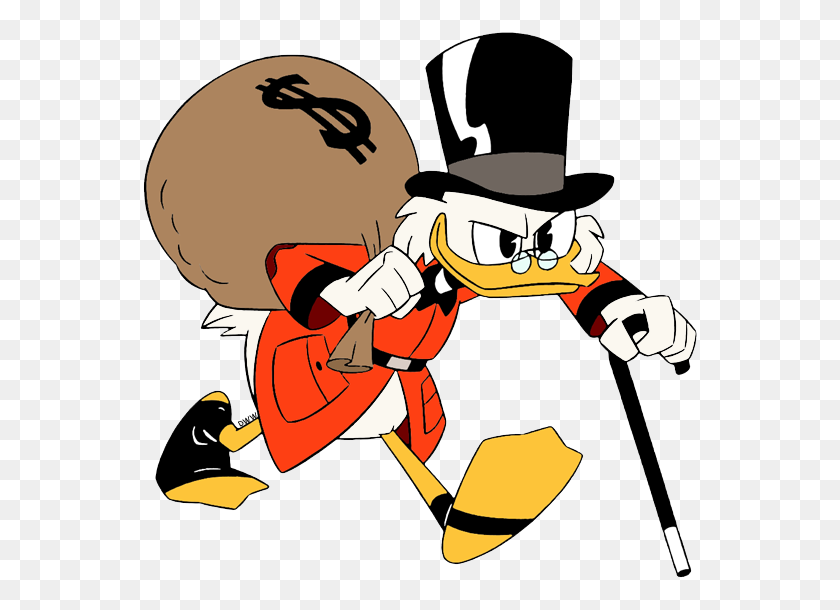 561x550 New Ducktales Clipart Disney Clipart En Abundancia - Scrooge Mcduck Png