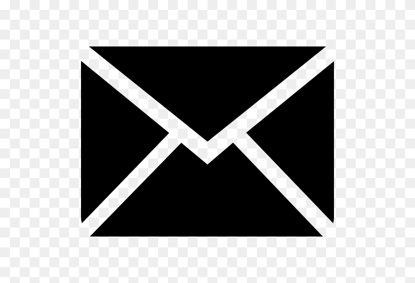 512x512 New, Email, Black, Back, Envelope, Symbol, Of, Interface Icon Free - Email Symbol PNG
