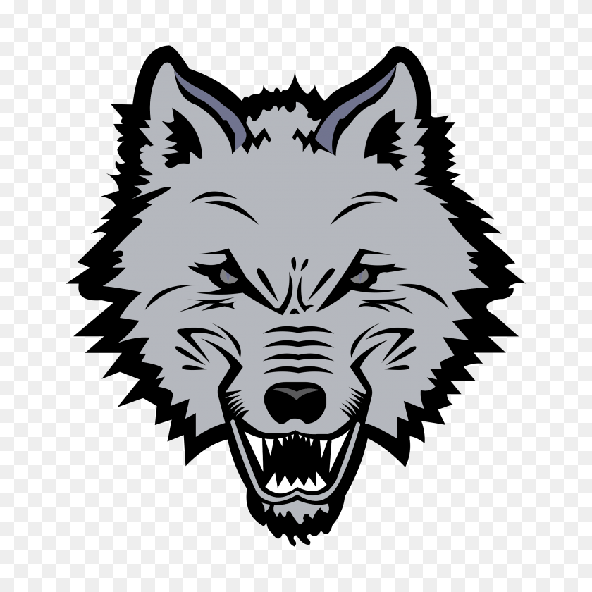 2400x2400 New England Sea Wolves Logo Png Transparent Vector - Wolves PNG