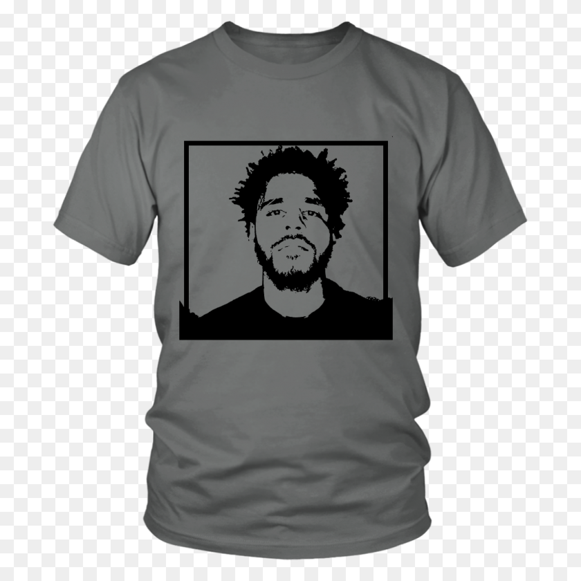 1024x1024 Nueva Camiseta Gráfica De Hip Hop Con Icon J Cole Loudstudio - J Cole Png