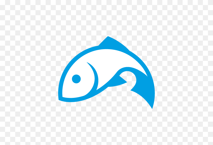 512x512 New Home - Fish Logo PNG