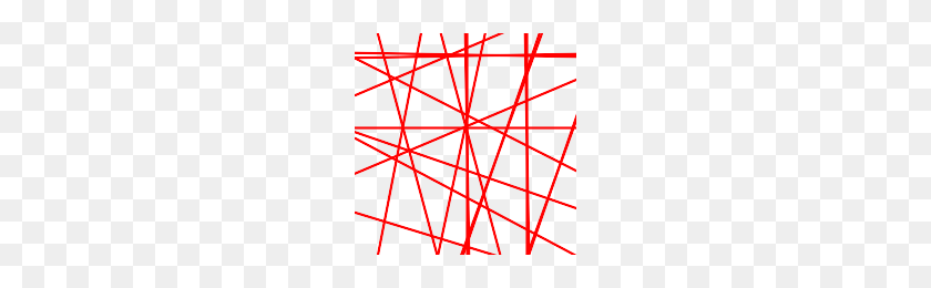 200x200 New Hough Line Detector - Red Lines PNG