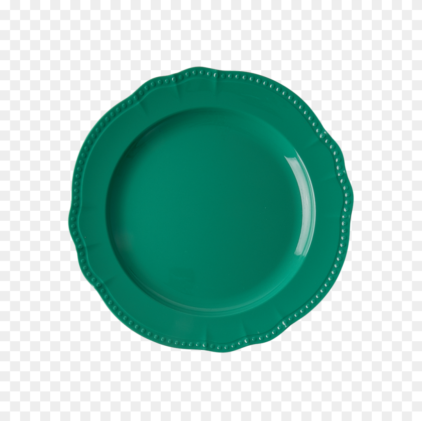 1000x1000 New Look Dark Green Melamine Dinner Plate - Dinner Plate PNG