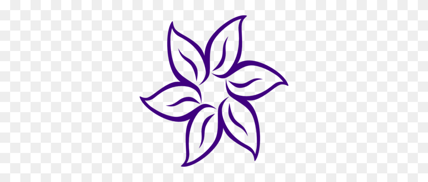 292x297 Новый Цветок Лотоса Картинки - Фиолетовый Цветок Клипарт