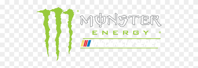 530x228 New Nascar Logo And Monster Energy Nascar Cup Series Logo - Monster Energy Logo PNG