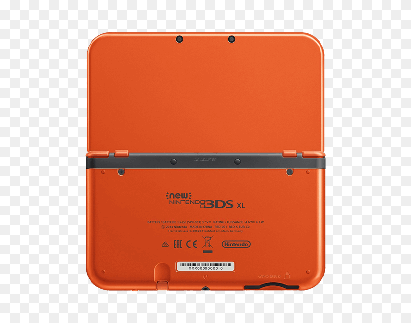 600x600 Консоль New Nintendo Xl Orange Black - Нинтендо 3Дс Png