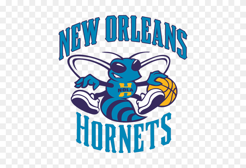 512x512 Логотип Нового Орлеана Хорнетс - Логотип Хорнетс Png