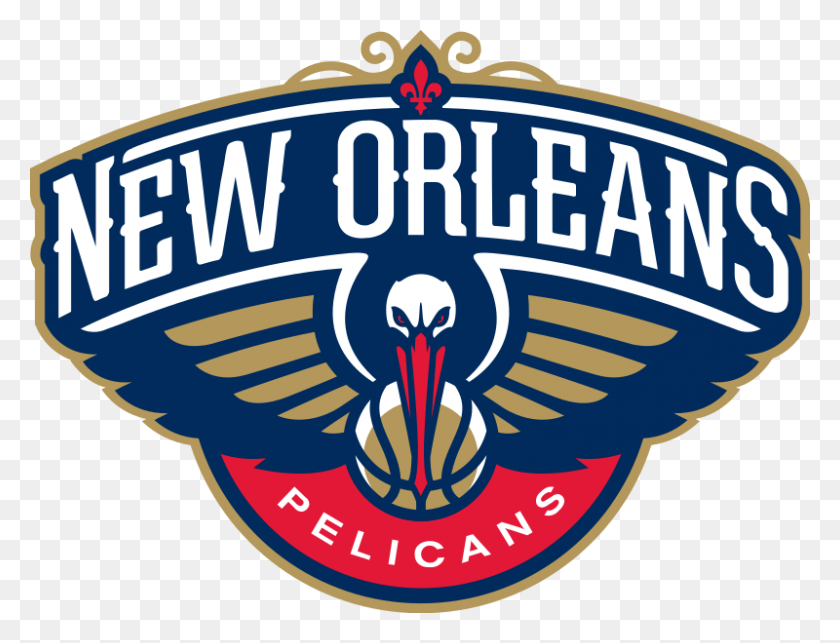 800x598 New Orleans Pelicans Logopedia Fandom Powered - Hornets Logo PNG