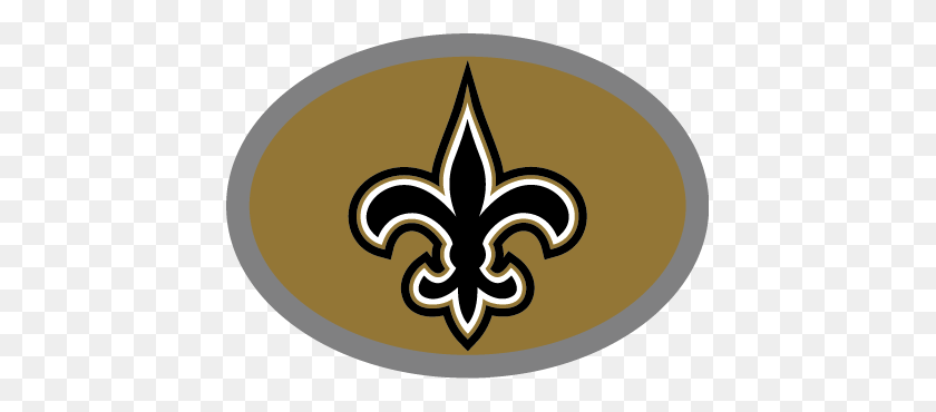 433x310 New Orleans Saints - Logotipo De Los New Orleans Saints Png