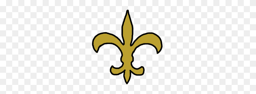 250x250 Альтернативный Логотип New Orleans Saints История Спортивных Логотипов - Клипарт New Orleans Saints