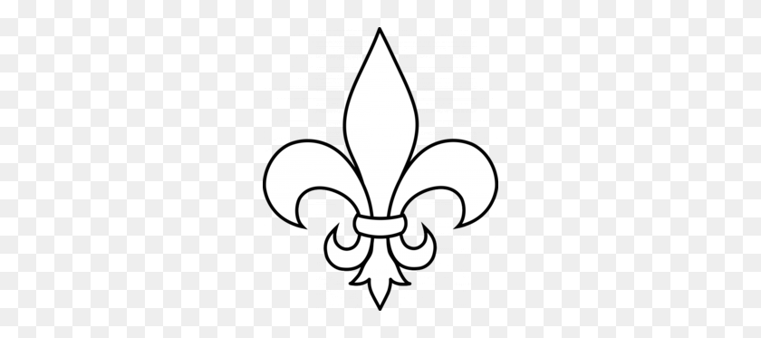 260x313 New Orleans Saints Emblem Clipart - New Orleans Saints Logo Png
