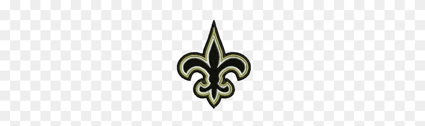 190x190 Parche Bordado New Orleans Saints - Logotipo De Los New Orleans Saints Png