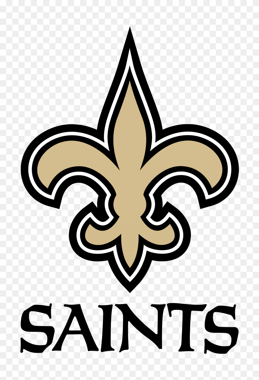 2400x3600 New Orleans Saints Logo Png Transparent Vector - New Orleans Saints Logo PNG