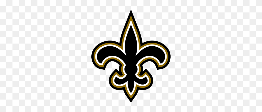 254x300 Векторный Логотип New Orleans Saints - Клипарт New Orlean Saints