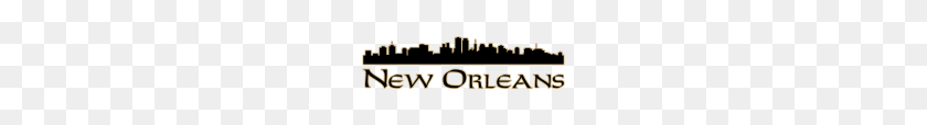 190x54 New Orleans Skyline - Skyline PNG
