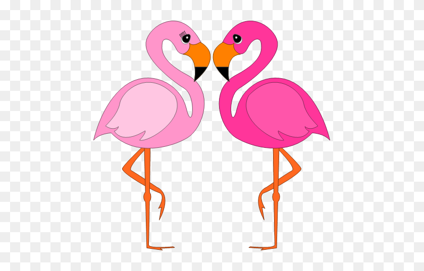 flamingo clipart svg
