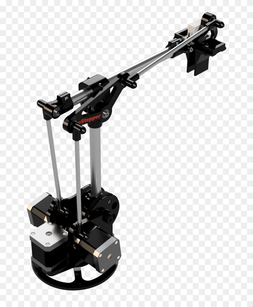 1259x1550 Nuevos Robots Ustepper - Brazo Robot Png