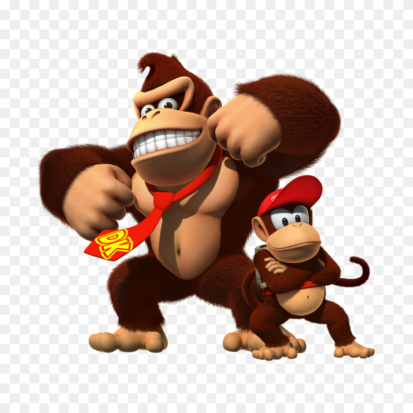 3300x3300 New Screenshots For The New Donkey Kong Country The Tanooki - Donkey Kong PNG